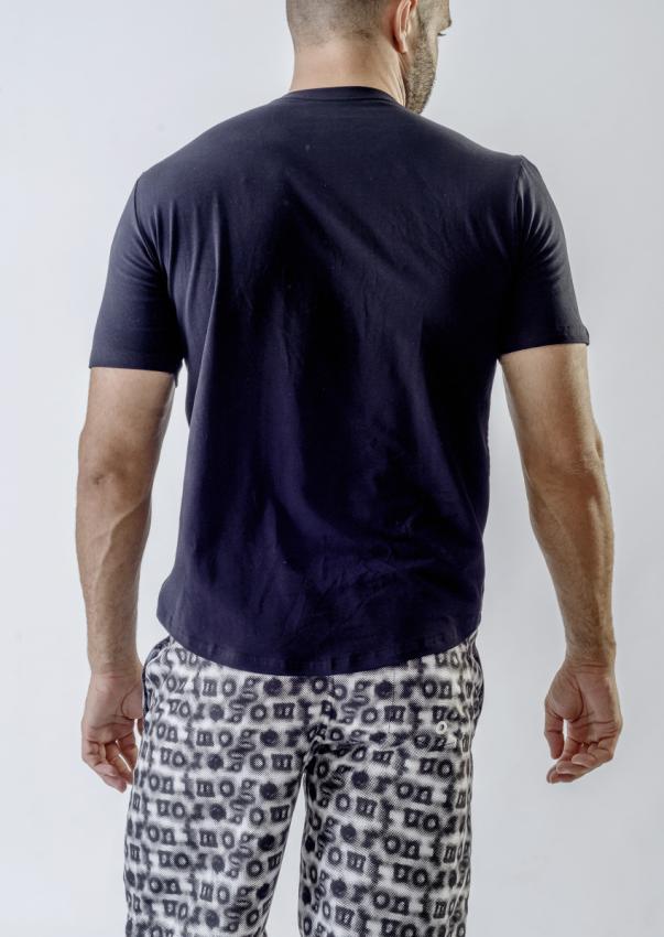 Мъжка тениска с къс ръкав модел 1709t3