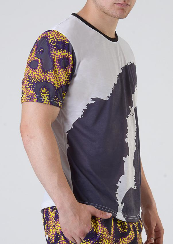 Мъжка тениска с къс ръкав модел 1802t3
